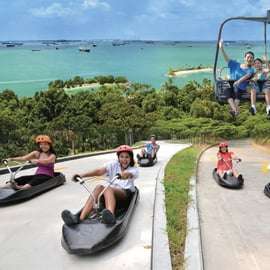 Cingapura: Ingressos para Skyline Luge Sentosa
