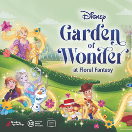 Em Singapura: Disney Garden of Wonder no Floral Fantasy