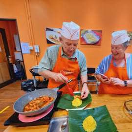Singapura: Aula prática de culinária com imersão cultural