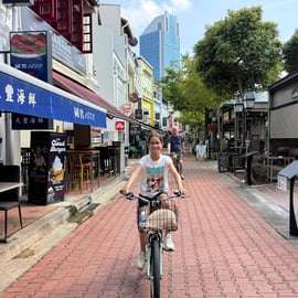 Rio Singapura e Marina da Baía | Excursão de Bicicleta de 2 Horas