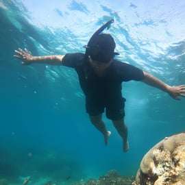 De Singapura : Snorkeling privado na ilha de Batam e canoa