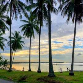 Singapura: Excursão de Bicicleta com Pôr do Sol e Comida