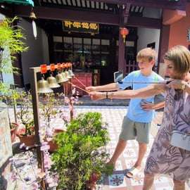 Cingapura: Passeio histórico a pé por Chinatown com almoço