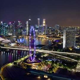 Singapura: Excursão Turística Noturna Guiada com Cruzeiro Fluvial