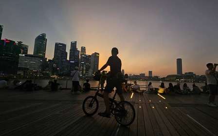 Cingapura: Tour noturno de bicicleta
