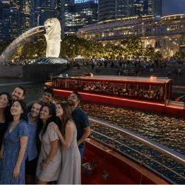 Cruzeiro fluvial noturno e 2 espetáculos + transfer gratuito do hotel