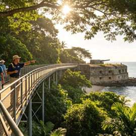 Ilha Sentosa: do forte britânico ao paraíso tropical
