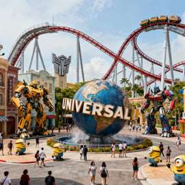 Singapura: entrada nos Universal Studios com transporte privado