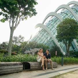 Cingapura: Sessão de fotos profissionais no Gardens by the Bay