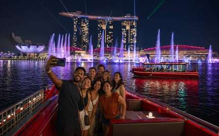 Noite estrelada de Singapura: Cruise, Garden Rhapsody e Spectra