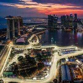 Singapura: Excursão Guiada a Pé pelo Circuito Urbano de Marina Bay