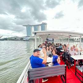 Cruzeiro pelo rio Singapura, Spectra e espetáculo de luzes Garden Rhapsody