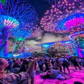 Cruzeiro no rio Singapura e 2 espectáculos de luzes aquáticas imperdíveis
