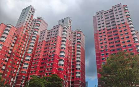 Singapura: visita a um conjunto habitacional com recolha