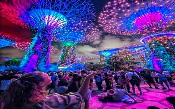 Cruzeiro no rio Singapura e 2 espectáculos de luzes aquáticas imperdíveis