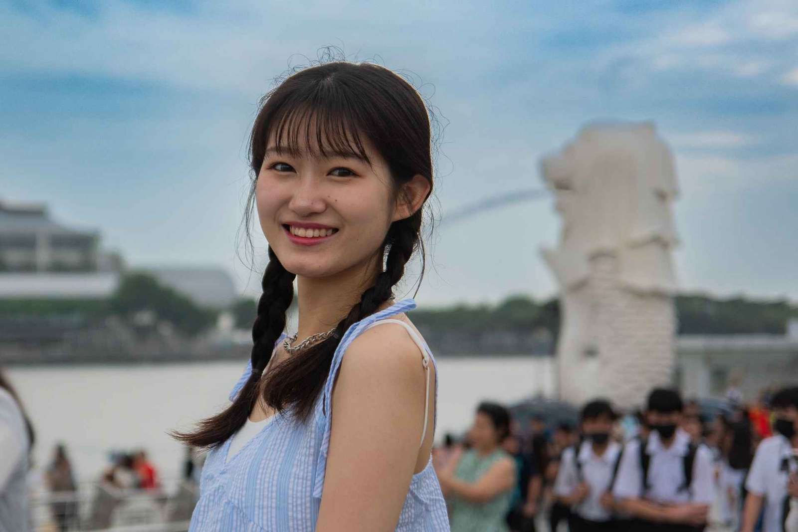 Cingapura: Sessão fotográfica profissional no Merlion Park