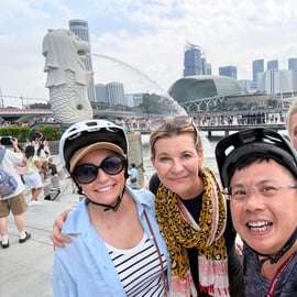 Destaques da Cidade de Singapura: Excursão de Bicicleta (Passeio Histórico de 4 Horas)