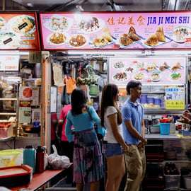 Singapura: comida de rua autêntica e passeio pelo Hawker Centre