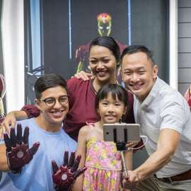 Singapura: Bilhete de entrada para o museu de cera Madame Tussauds