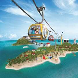 Tour guiado de dia e noite em Sentosa com 5 atrações