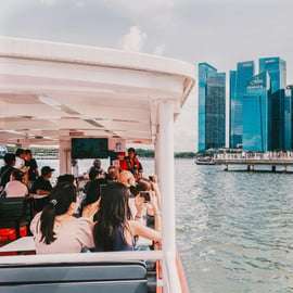 Cruzeiro pelo rio Singapura, Spectra e espetáculo de luzes Garden Rhapsody